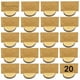 thumbnail image 5 of 20 piezas madera Artware registro corteza tarjeta Clip boda hogar Festival decoración mensaje tarjeta Base, 5 of 5