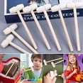 thumbnail image 4 of 10PCS Wooden Chocolate Hammer Sturdy Safe Small Mallet, 4 of 8