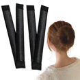 thumbnail image 1 of 4 piezas para hacer moños de pelo con torcedura francesa, envoltura para doblar el pelo, hacer moños mágicos a presión, para hacer moños de ballet, herramienta para moños para mujeres y niños, color n, 1 of 5
