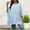 01 Light Blue, variant on Weiqiqre Plus Size Womens Clothing Soft Lightweight Poncho Shawl Sleeved Travel Sweater for Spring Fall Winter