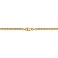 thumbnail image 3 of Primal Gold 14 Karat Yellow Gold 2.75mm Regular Rope Chain, 3 of 5