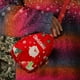 thumbnail image 2 of Adornos navideños, adornos navideños, regalos navideños, bolsa pequeña de regalo de Papá Noel, bolso bandolera, bolso de tela tipo mensajero, 2 of 4