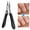C, variant on Toenail Clipper Eagle Beak - Toenail Clipper Designed for and Thick Nails Easy to for Cuticles Ergonomic Shape Ergonomically Easy Grip and Trims All Nail Types, Nail Clippers, Nail Clippers,