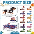 thumbnail image 3 of 24 Pcs Dachshund Diamond Art Magnets Kit, Interchangeable Weenie Dog DIY Craft for Summer, Seasonal Home Table Decor Gifts, 3 of 6
