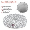 thumbnail image 3 of Majestic Pet Athens Round Dog Bed Treated Polyester Removable Cover Gray Large 42 x 42 x 5, 3 of 6