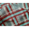 thumbnail image 4 of oneOone Silk Tabby Fabric Madras Check Fabric Prints By Yard 42 Inch Wide, 4 of 4