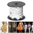 thumbnail image 1 of 100 Yard Sequin Paillette Trim String Sequin String 6mm Decorative Accessory For Jewellery Making, Ribbon Making, Costumes, Sewing And Embellishments, 1 of 8