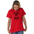 thumbnail image 4 of Happiness Loving A Pitbull Rescue Dog Plus Size Crewneck Graphic Tee Shirt Brisco Brands 4X, 4 of 5