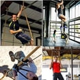 thumbnail image 4 of letsgood Gym Fitness Training Climbing Ropes - Indoor Outdoor Gym Exercise Workout Rope, Battle Rope for Kids, 10 13 16 18 20 ft Available (1.5'' x 18 Feet), 4 of 5