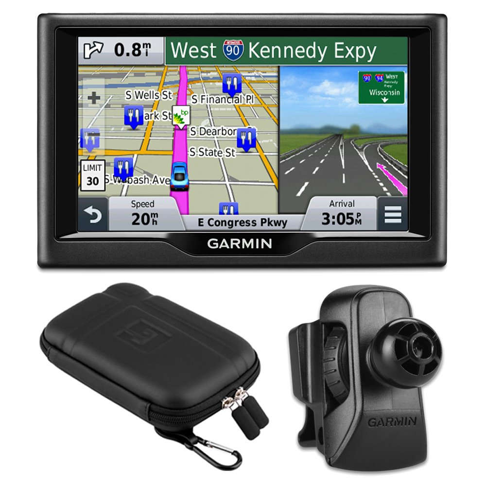 Garmin Drive 50 GPS Navigator (US and Canada) Charger Bundle includes