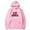 Pink, variant on I Love Jenna Ortega Hoodies Streetwear Pullovers Women Men Fashion Long Sleeve Sweatshirts