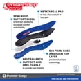 thumbnail image 4 of Plantillas Ortopédicas Powerstep Pinnacle Plus Metatarsalgia Soporte Arco Alivio Neuroma para Hombre, 4 of 5