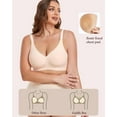 thumbnail image 4 of SHILIU-Comfort Bra for Women Wireless Bras Seamless Supportive Full Coverage Regular and Plus Size, 4 of 4