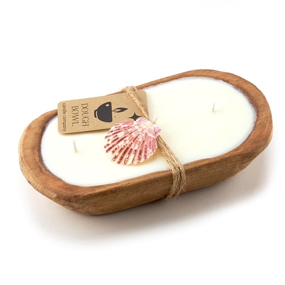 Ropa de playa Candle Dough Bowl Candle Company, 20 oz, 25 x 15 cm, 3 mecha