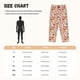 thumbnail image 3 of Balery Fall 70s Groovy Hippie Pantalones de pijama para mujer, pijamas ultraligeros, pantalones de estar por casa-XX-Large, 3 of 6