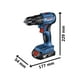 thumbnail image 5 of Rotomartillo Inalambrico Taladro 2 Baterias Maletin azul, 5 of 7