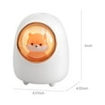 thumbnail image 3 of Lamp Cool Mist Humidifier - USB Personal Desktop Humidifier for Stress Relief Bedroom Humidifier Auto Shut Off Night Light Function Quiet Humidifier Tabletop Night Light, 3 of 6