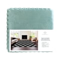 thumbnail image 1 of Alfombra Tapete De Felpa Color Verde AcuaArmable 10 Pzas, 1 of 4