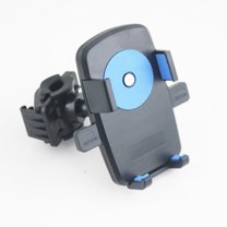 CxhicLuv Bicycle Phone Bracket, Stable, Anti-Slip, Space-Saving – Vehicle Navigation Holder, Suitable for Cycling, Motorcycle Riding, Ideal for Commuters, Blue