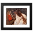 thumbnail image 2 of Louis Picard 14x12 Black Modern Framed Museum Art Print Titled - Woman at Her Toilet (Before 1902), 2 of 5