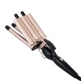 thumbnail image 2 of 5-Barrel 15mm Egg Roll Hair Curler Hair Curling Iron Hair Waver Hair Crimper Temperature Adjustable Hair Styling Tool, 2 of 5
