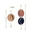 thumbnail image 3 of 1pc Bohemian Hat Rack, Hat Storage Rack, Handmade Rope Woven Multi-layer Wall Hanging Hat Tassel Decoration, 3 of 5