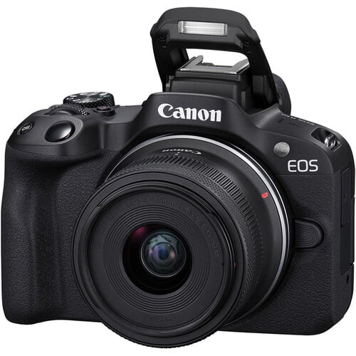 Canon EOS R50 Mirrorless Camera with 18-45mm and 55-210mm Lenses