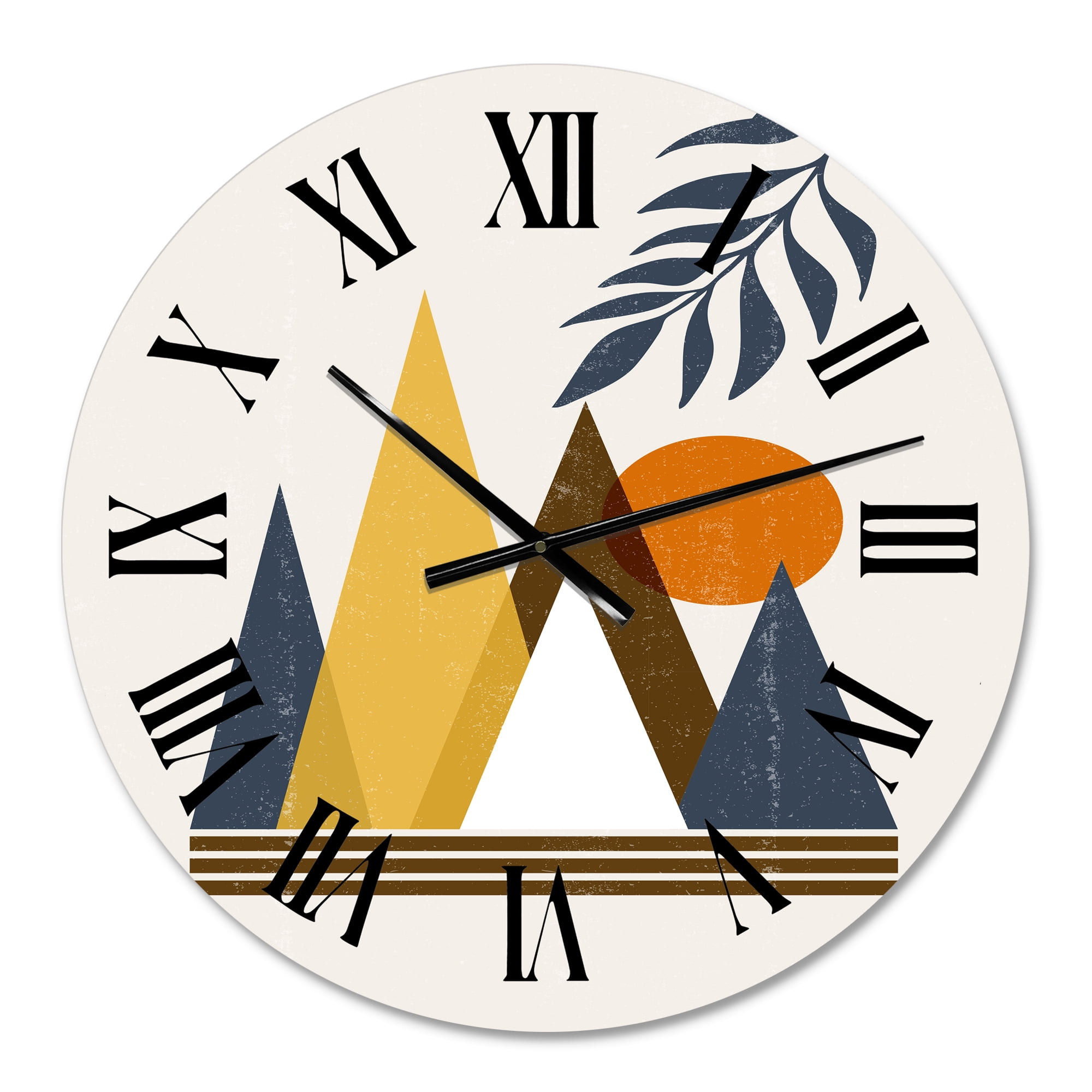 Designart 1 in Quartz Modern/Contemporary Wall Clock