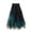 Black, variant on Mrat Floral Skirt Women Trendy Solid Color Mid Skirt Irregular Mesh Skirt Multilayer Long Skirts for Women S-180 Beige One Size