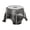 Gray, variant on Homenest Gray Round Stool 24×24×15cm, Transparent Acrylic Step Stool with Non-Slip Base, Lightweight Bathroom Footrest for Teens Adults Shower Living Room