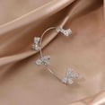 thumbnail image 3 of Heliisoer Boucles d'Oreilles Papillon en Diamant pour Femmes 1 Pce, 3 of 8
