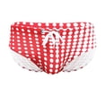 thumbnail image 2 of Short Swimming Trunks for Men Drawstring Low Waist High Vent Quick Dry Swim Shorts, 2 of 5