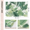 thumbnail image 3 of Tropical Palm Leaves Placemats Set of 6,Summer Green Plant Leaf Dining Table Mats,Non-Slip Washable Place Mats Farmhouse Kitchen Table Placemats for Indoor Outdoor Party Wedding Decoration,12x18 inch, 3 of 6