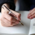 thumbnail image 4 of 5X Mini Pocket-Size Eyedropper Fountain Pen Writing Ink Pen F Nib Ink Pen Portable Mini Pocket Pen Transparent, 4 of 7
