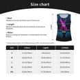 thumbnail image 4 of Uemuo Two Human Hands are Holds Ribbon Awareness Pattern Workout Tank Tops for Women Breathable Moisture-wicking tank top Sleeveless Running Loose Fit Yoga Tops Active Shirts Sports Gym Exercise, 4 of 9