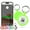 Green, variant on Think Pet Airtags Holder with QR Code Smart Pet ID Tag Personalized Dog Tag, Waterproof Dustproof Air Tags Case with Smart ID Tag&Anti-Lost O-ring for Pet, Bag, Key