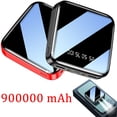 thumbnail image 2 of Ultrathin 900000mAh Portable External Battery Charger Power Bank for Cell Phone, 2 of 13