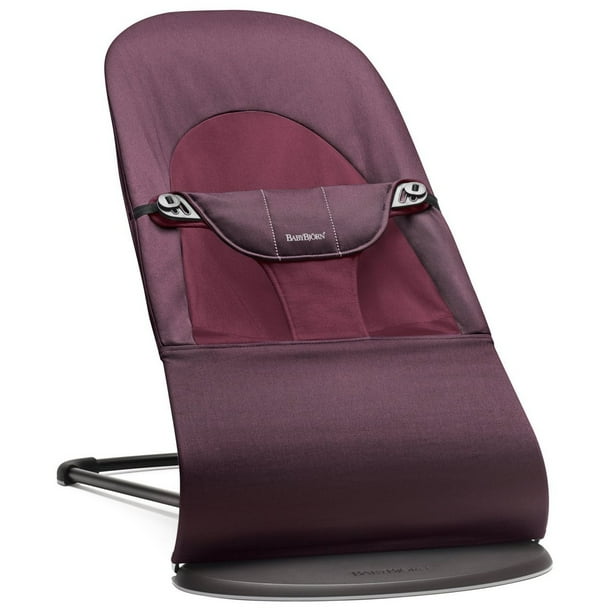 BabyBjorn Bouncer Balance Soft Plum Red, Cotton