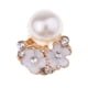 thumbnail image 4 of 5 Piezas de Botones de Flores de perlas Baoblaze Conector para Sombreros accesorios para el Cabello, 4 of 8