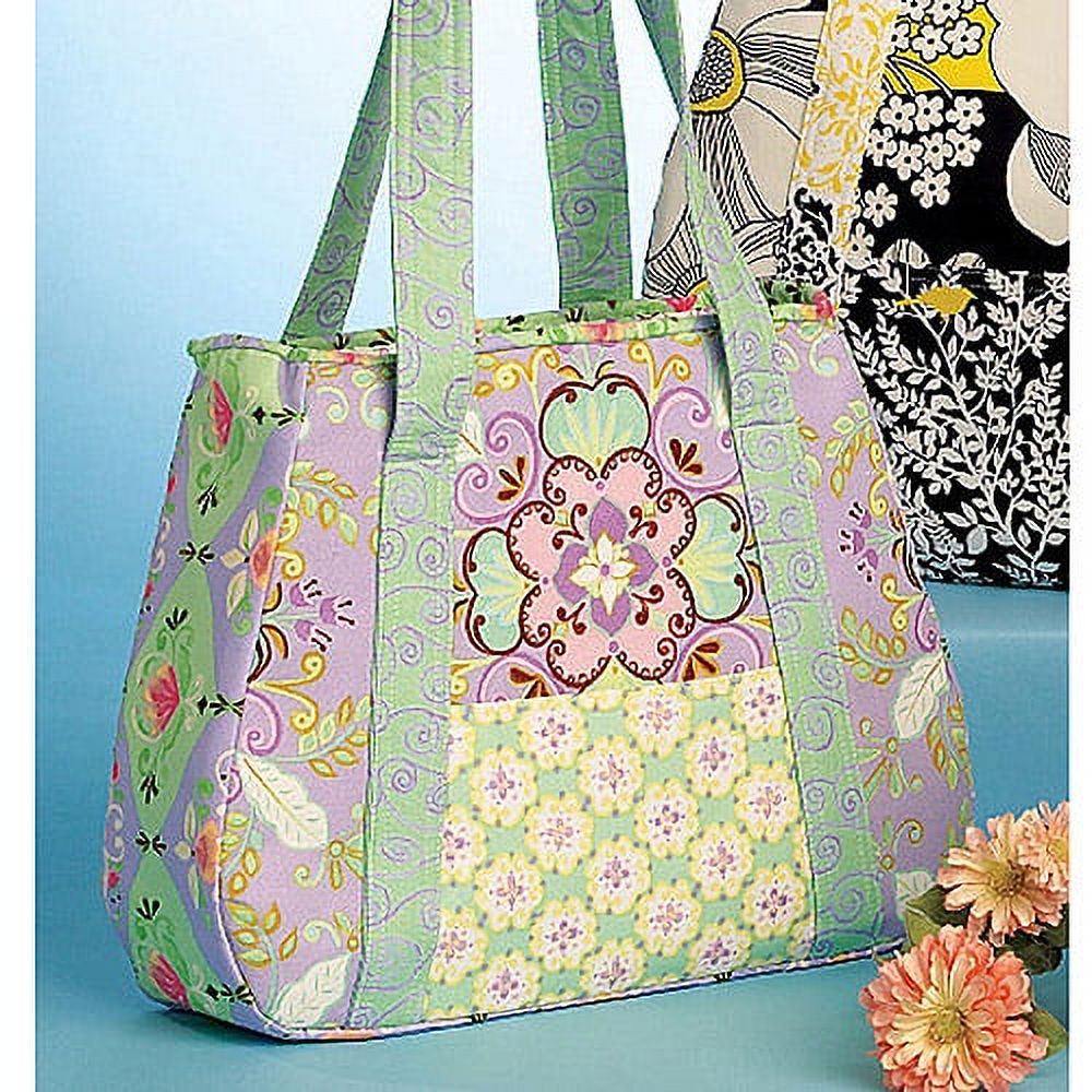 Tote Bag In 3 Sizes-One Size Only -*SEWING PATTERN* - image 2 of 3