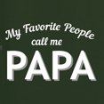 thumbnail image 5 of Wild Bobby My Favorite People Call Me PAPA Father's Day Men Graphic Tank Top, Forest Green, 3X-Large, 5 of 5