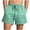 Mint Green, variant on WMTBSRSW Summer Linen Shorts Womens Solid Comfy High Waisted Drawstring Shorts Loose Lounging Shorts woth Pockets Regular Size and Big & Tall Black 4X-Large