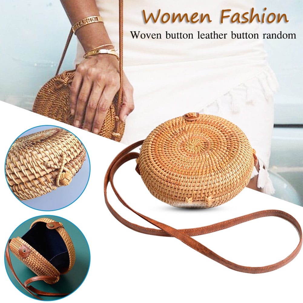 woven bag round