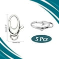 thumbnail image 3 of 304 Stainless Steel Lobster Claw Clasps Size 15x9x4mm for Jewelry Making Findings Value Pack 20 Pcs/Bag, 3 of 7