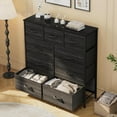 thumbnail image 2 of 9 Drawer Dresser for Bedroom, Fabric Tall Dressers & Chests of Drawers, Organizer Unit Storage Tower for Bedroom, Living Room, Hallway, Closet, Girls, Bedroom Furniture,Dresser for Storage, 2 of 10