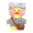 thumbnail image 2 of Muñeco de pato amarillo de peluche de 30 cm, bonito bolso con gafas y ropa, juguete de dibujos animados de tacto suave, tipo 3, 2 of 14