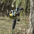 thumbnail image 1 of Carrete de pesca Baitcasting de perfil bajo con relación de velocidad 7,2/1 13 + 1 aparejo de rueda de rodamiento, 1 of 8