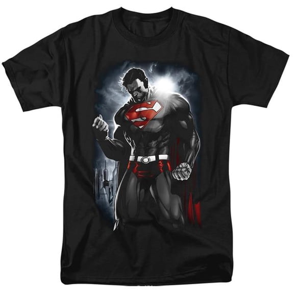 DC Comics - Superman - Light Of The Sun - Adult Unisex T-Shirt - Black
