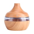 thumbnail image 3 of Herwey Air Purifier, Aroma Humidifier, USB LED Touch Wood Grain Air Humidifier Purifier Oil Diffuser 300ml, 3 of 9