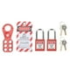 thumbnail image 2 of Kit de bloqueo y etiquetado juego de candados de bloqueo y etiquetado kit de bloqueo y etiquetado eléctrico candados de seguridad con candado de cerrojo de seguridad llaves, 2 of 8